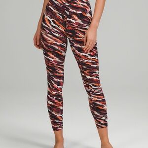 Lululemon Align 25 inch Multicolor Patterned Leggings